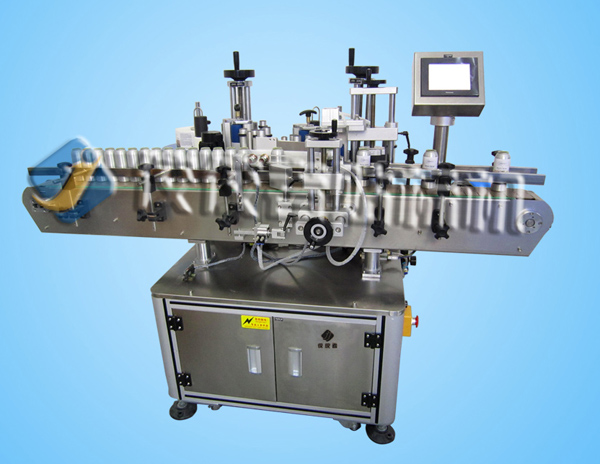 全自動上下標(biāo)圓瓶貼標(biāo)機(jī) 全自動上下標(biāo)圓瓶貼標(biāo)機(jī)